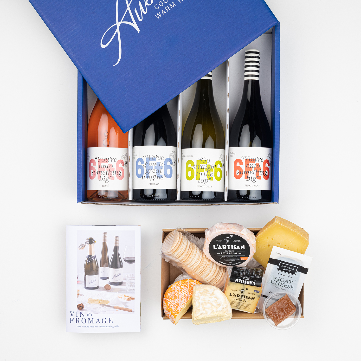 Wine and Cheese Packs delivered to Melbourne and Geelong