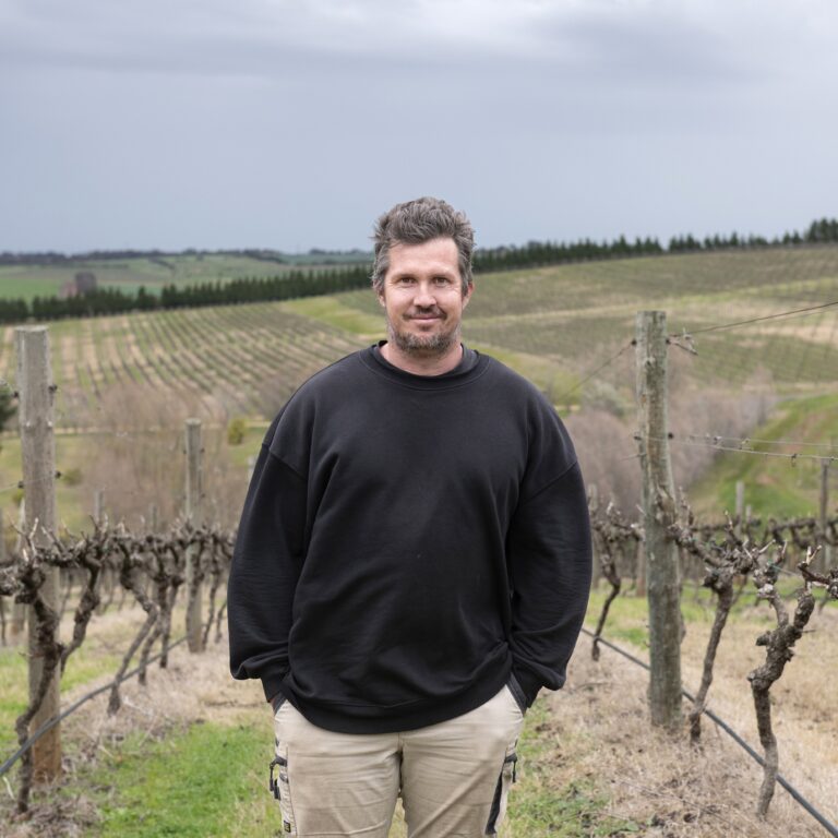 Kai Rothlisberger, Viticulturalist at Austin's Wines